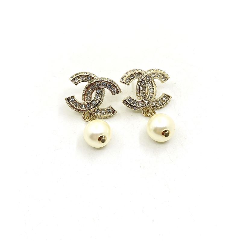 Ch*el earrings